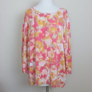 Talbots Light Weight Cardigan Sweater 2X